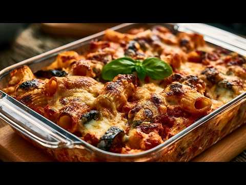 I could eat this eggplant pasta every day! Mom's pasta that I used to take to the beach!