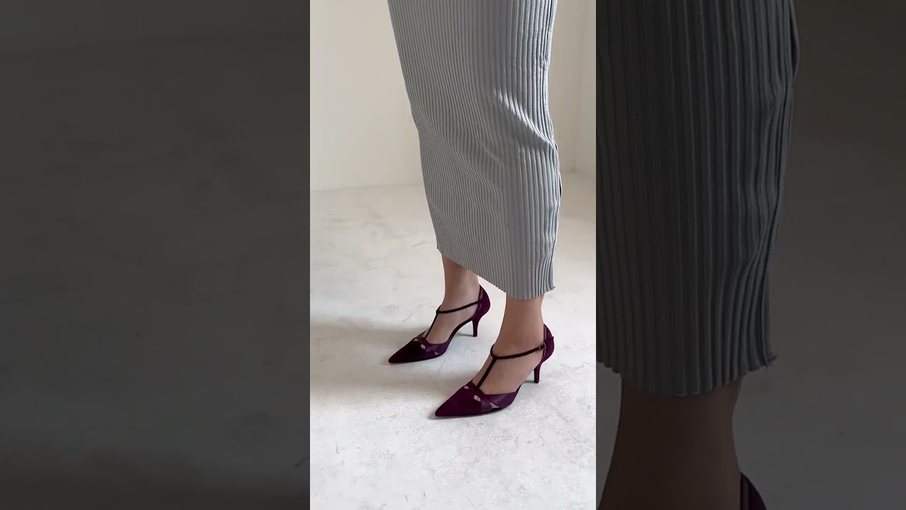 Alberta Ferretti T-Strap Pumps