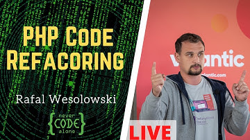 PHP Code Refactoring Live Coding Session mit Rafal