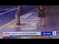 Sexual assault in Long Beach captured on cameras