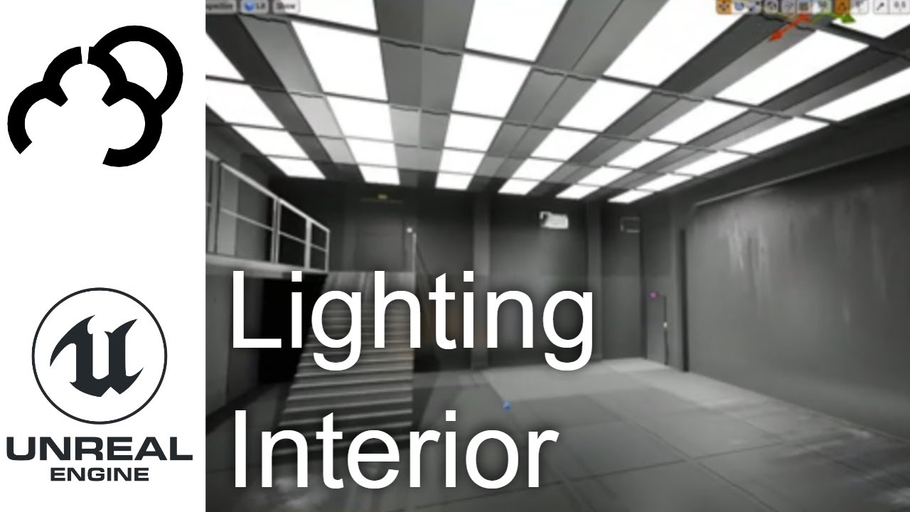 Unreal Engine 4 Interior Lighting - YouTube