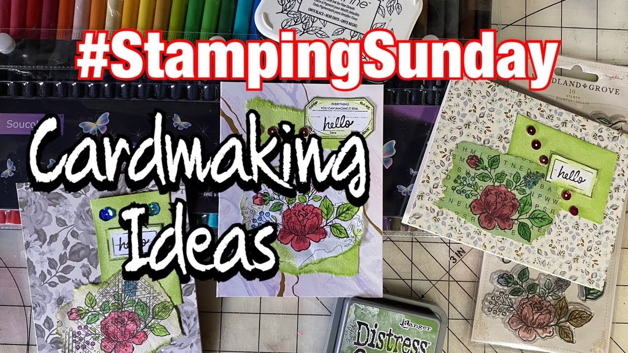 Rubber Stamping Ideas / stampingsunday (5.28.2023) YouTube