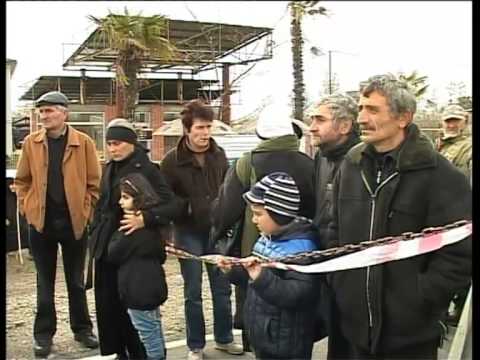 დილიდან ანაკლია-ზუგდიდის ცენტრალური მაგისტრალი რამდენიმე საათით პარალიზებული იყო.