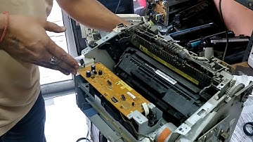 HP laser jet 1020 printer moving continue