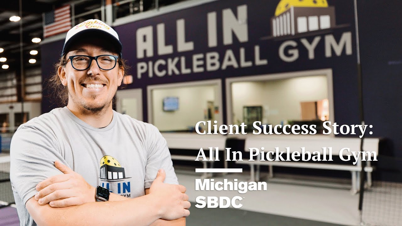 All In Pickleball Gym  | Michigan SBDC Client Success Story