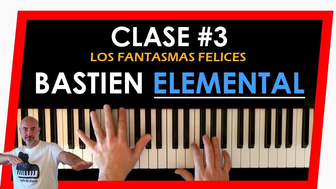 fusible Capataz Facilitar CURSO DE PIANO #2 Metodo Bastien piano elemental ✓ Clases de piano -  Aprende piano FACIL - YouTube