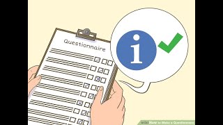 Questionnaire design