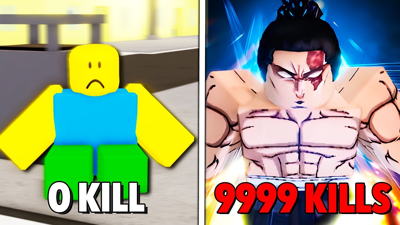 QUANTAS KILLS EU CONSIGO EM 1 HORA COM O AOI TODO NO JUJUTSU SHENANIGANS