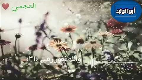 تلاوة خاشعة للقارئ أحمد العجمي { قل إن كنتم تحبون الله فاتبعوني يحببكم الله}|حالة واتس