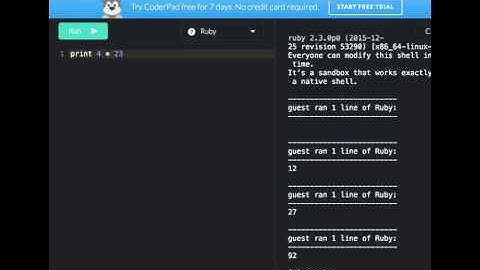 Ruby Programing Part 1