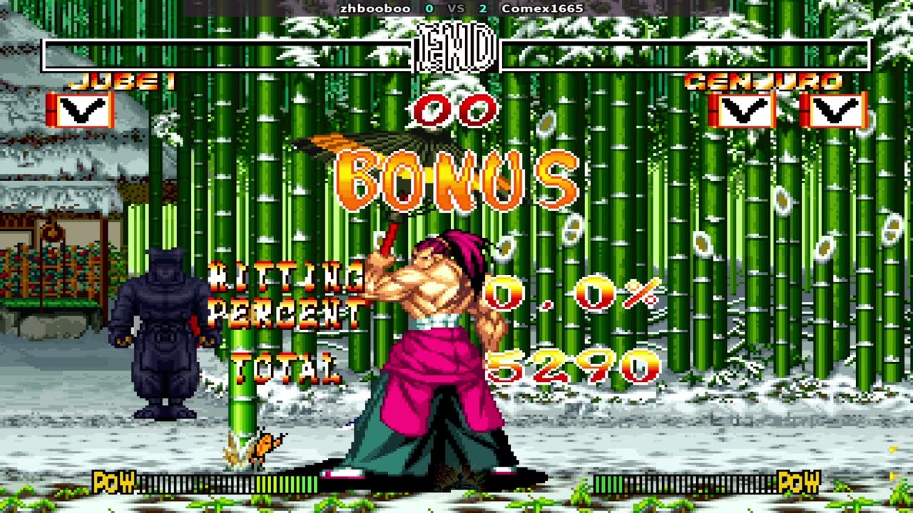 Samurai Shodown II zhbooboo (JP) Vs Comex1665 (TW) || Play Date 21
