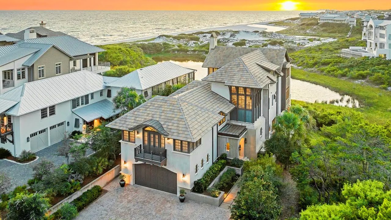 Tour This Exclusive Retreat 30A Florida House - RARE VIEWS