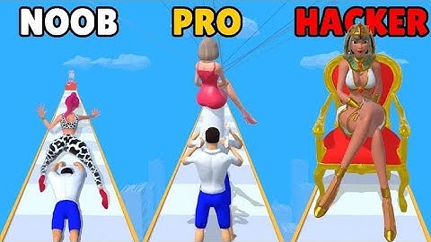 Build a queen 👑 noob vs pro vs hacker all max level iOS trailer gameplay.