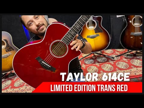 Taylor 614CE Limited Edition Trans Red