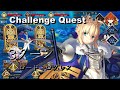 FGO Challenge Quest Edward Teach Boss Battle Grand Saber Lord Logres 3 Turn Kill