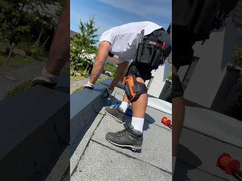 90% arbeiten falsch an der Attika… so geht’s richtig #dachdecker #spengler