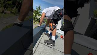 90% arbeiten falsch an der Attika… so geht’s richtig #dachdecker #spengler