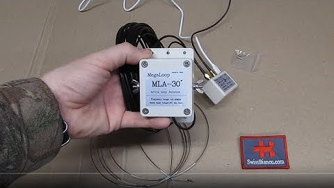 mla 30 plus radio antenna - easy fast and simple set up!