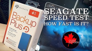 Seagate Backup Plus 4TB Portable Speed Test