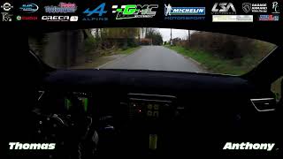 Embarquée Rallye Touquet 2024 - ES2 Hubert - Chauffray/Hamard