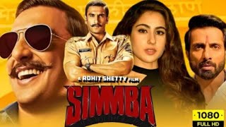 SIMMBA Full Movie 2024// RANVEER singh , Sonu Sood, Sara Ali Khan //New movie IN HINDI DUBBED #movie