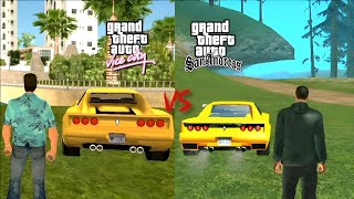 Gta Vice City Vs Gta San Andreas Mobile Comparison