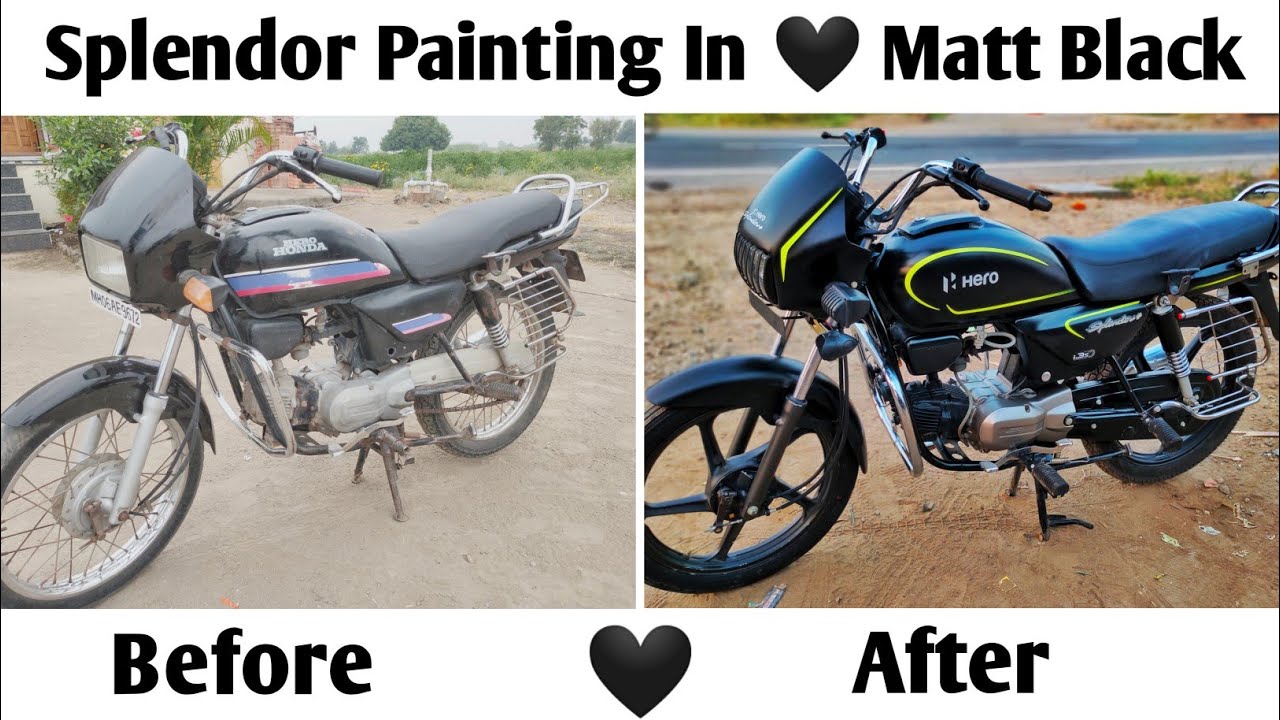splendor bike painting price