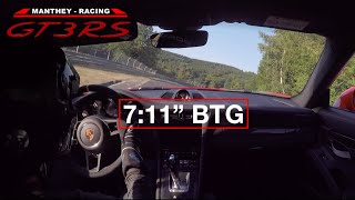 2nd BEST TIME! 7:11&quot;BTG with traffic/Porsche 991.2 GT3RS Nordschleife//.