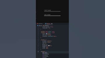 Create A Multi-Color Form with HTML & CSS #shorts #css