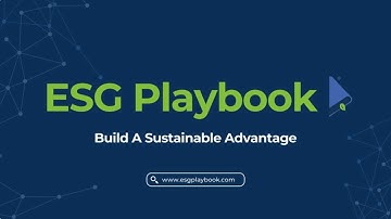 ESG Playbook Introduction Video  - Build a Sustainable Advantage (2024)