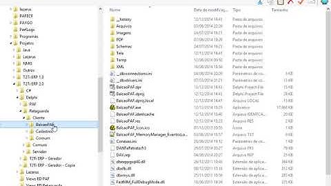 T2Ti ERP 2 0   Delphi   Cadastros Base   04 Pastas