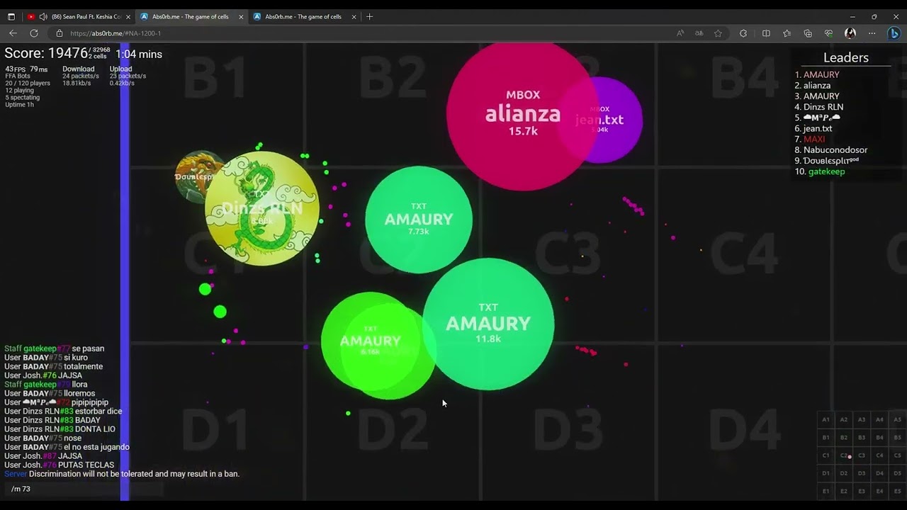 Abs0rb.me gameplay respect