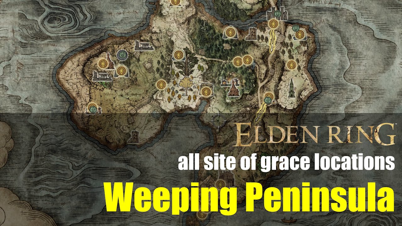 Elden Ring: All Weeping Peninsula Boss Locations