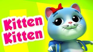 gatito gatito sí mamá | rimas en español | niño canciones | Kitten Kitten Yes Mama | Farmees Español