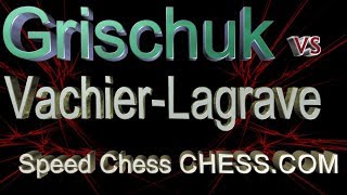 Alexander Grischuk Vs Maxime Vachier-Lagravespeed Chess Championship Qualifier 1 October 23, 2017