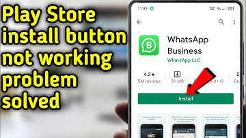 Play Store Install Button Not Working Problem Solved🔥