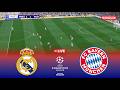 🔴LIVE : Real Madrid vs Bayern Munich - UEFA Champions League 2026 | Pes 21 Simulation Gameplay