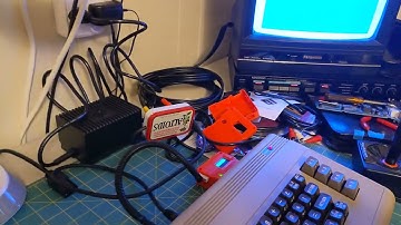 Pi1541 Zero + C64 running Donkey Kong