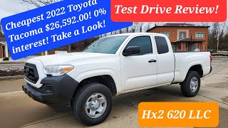 I bought cheapest Toyota Tacoma SR New only $26,597.00 with 0% financing! I love it! Take a look!