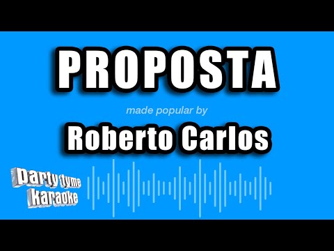 Video thumbnail for Roberto Carlos - Proposta