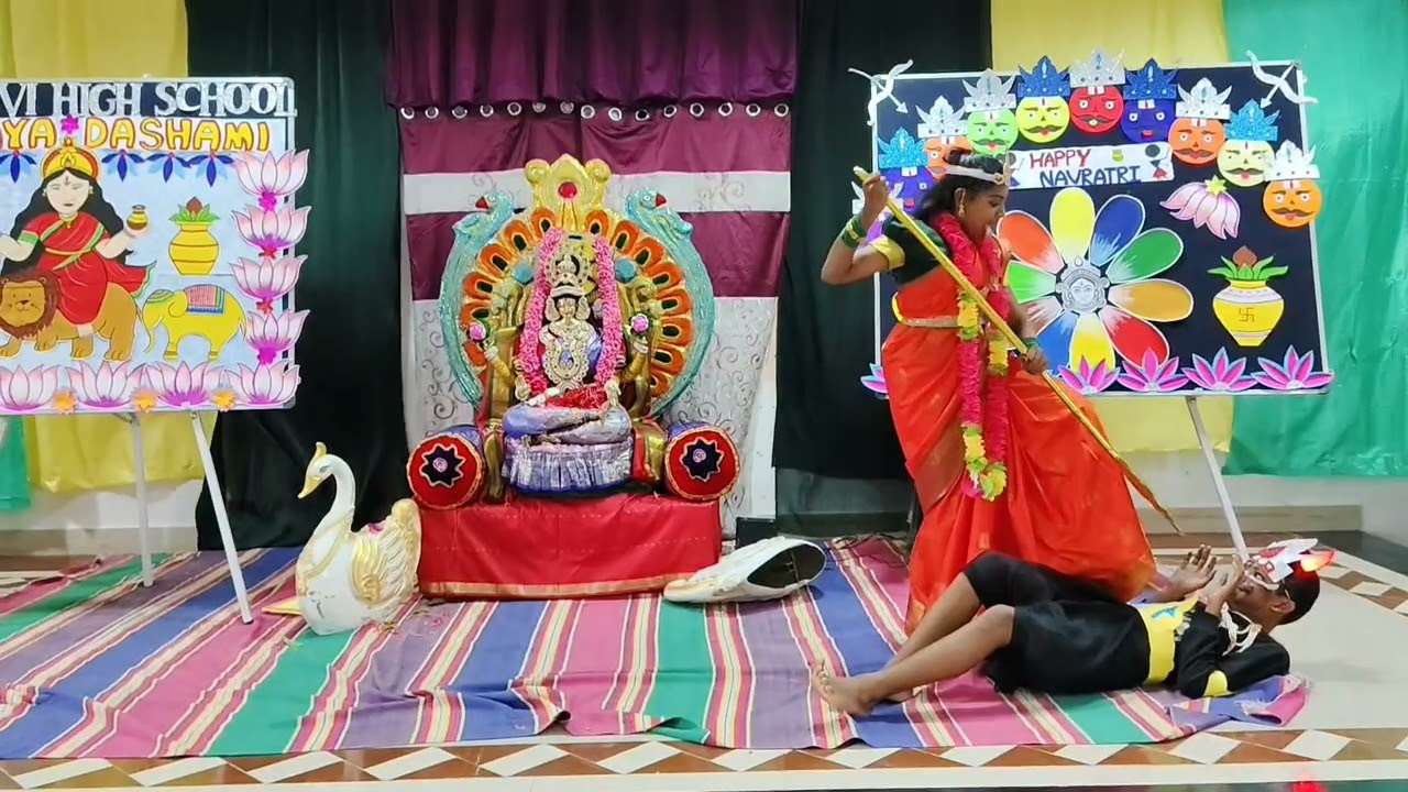 Vaagdevi High School Peddasettipalle Dussehra 2025 Celebrations 