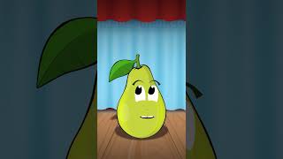Груша.Песня про фрукты.Поёт Груша.Обучающий мультфильм про фрукты.Учим Фрукты#shorts