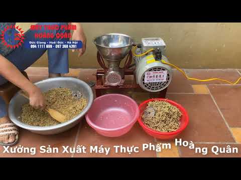 Video CÁCH DÙNG MÁY ĐÙN THỊT ĐỂ LÀM CÁM VIÊN CHĂN NUÔI - youtube