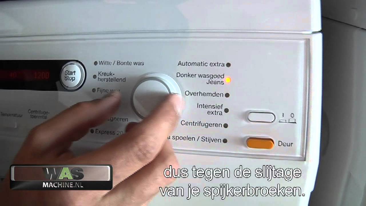 Miele W5821 En Miele W5825 Wasmachines. Top Wasautomaat Van Miele. Video Miele  Wasmachines! - Youtube