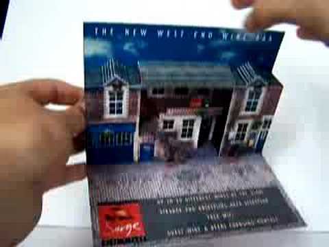 3d pop up promotional flyer youtube 3d flyer