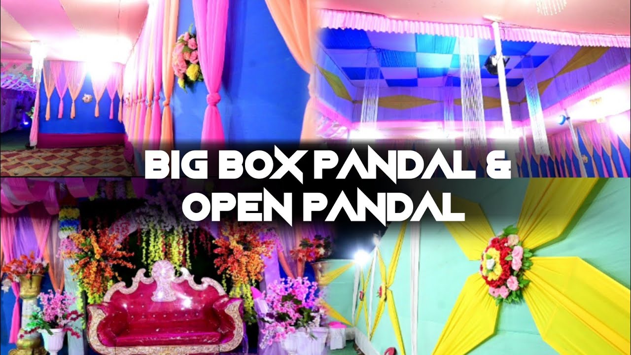 Sameer Tent RD Work in Dumariyadih || Big Box Pandal & Open Star Pandal