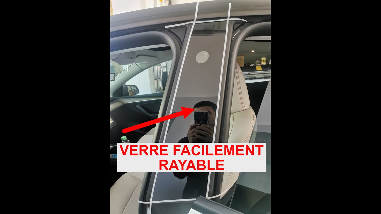 Verre rayé à la livraison. Souhaitez-vous que Tesla le remplace ? : r/ModelY