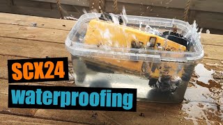 Axial SCX24 - waterproofing step-by-step