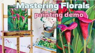 Mastering Florals: How to Paint Flowers Using Acrylics