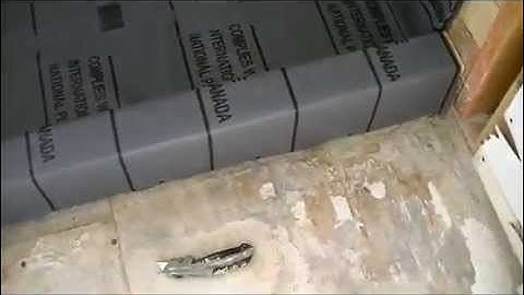 How To Build a Shower Curb  ( on an actual job )